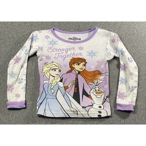 DISNEY FROZEN Little Girl Top ( Set Of 2) Size 5T